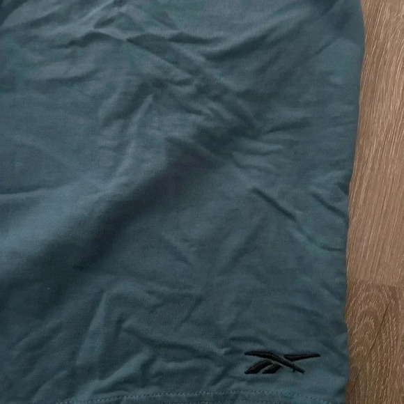 Men’s Reebok Teal Blue Sweat Shorts With Pockets Size 2XL XXL￼ - Picture 3 of 7